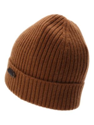 Кашемировая шапка Brioni коричневая