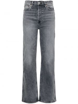 High waist straight jeans Re/done grau