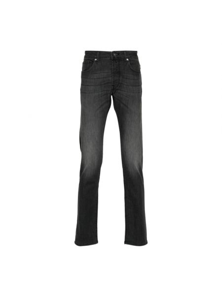 Skinny jeans Incotex schwarz