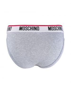 Boxerky Moschino šedé