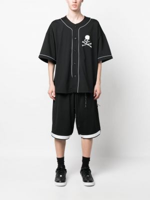 Jacquard shorts Mastermind Japan schwarz