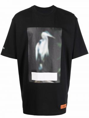 Camiseta Heron Preston negro