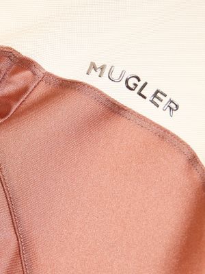 Боди Mugler розово