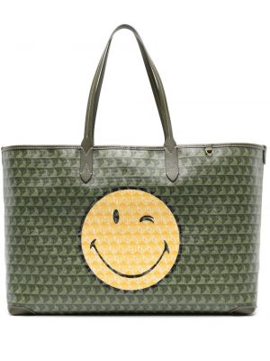 Τσάντα shopper με σχέδιο Anya Hindmarch