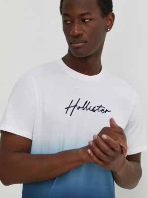 Pamučna majica Hollister Co. plava