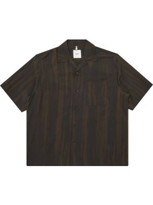 Плетеная рубашка Oamc коричневая