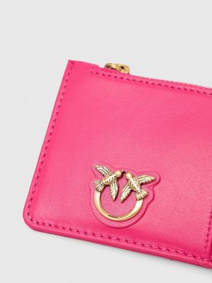 Фіолетовий шкіряний гаманець Pinko