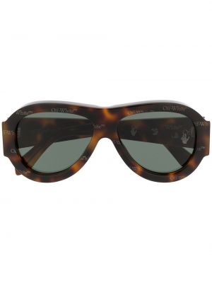 Oversize sonnenbrille Off-white