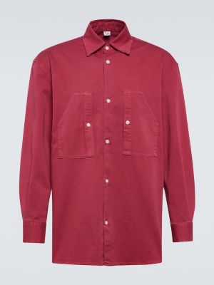 Medvilninė marškiniai Winnie New York raudona