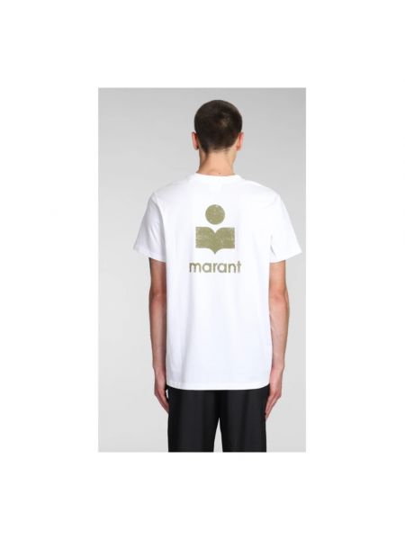 Camiseta de algodón con estampado Isabel Marant