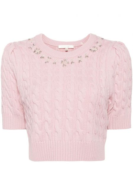 Crop top Loveshackfancy pinkki