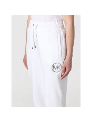 Pantalones de chándal Michael Kors blanco