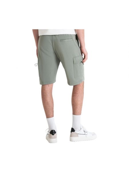 Pantalones cortos de tejido fleece Antony Morato verde