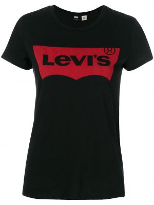 Camiseta con estampado Levi's negro