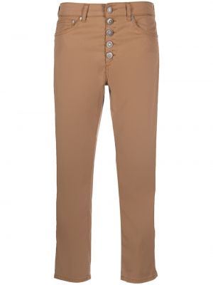 Pantaloni Dondup marrone