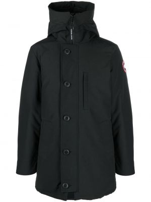 Lang pels Canada Goose svart