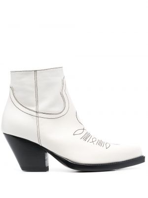Kotníkové boty Sonora bílé