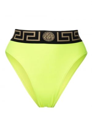 Bikini med hög midja Versace gul