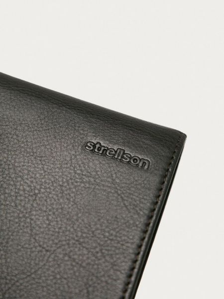 Usnjena denarnica Strellson rjava