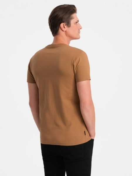 T-shirt Ombre Clothing braun