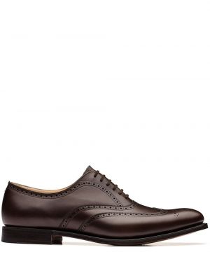 Leder oxford schuhe Church's braun