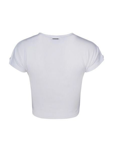 Casual t-shirt aus baumwoll Calvin Klein weiß