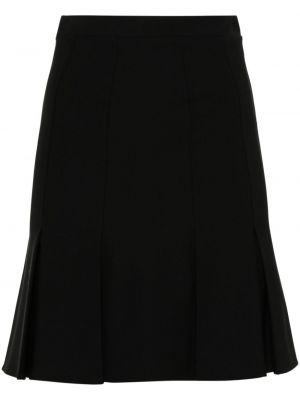 Plisované mini sukně Patou černé