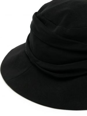 Bonnet drapé Y's noir