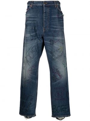 Jeans med normal passform Balenciaga blå