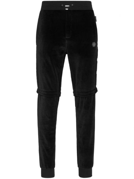 Pantalon à boutons Philipp Plein noir