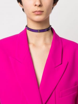 Dabīgās ādas kaklarota Versace