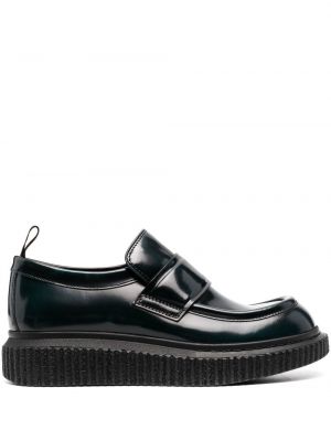 Skinn loafers Officine Creative blå