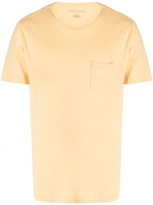 T-shirt con scollo tondo Private Stock arancione