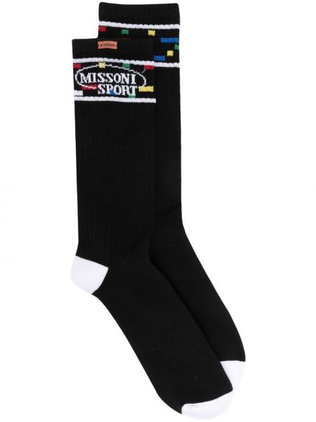 Čarape Missoni crna