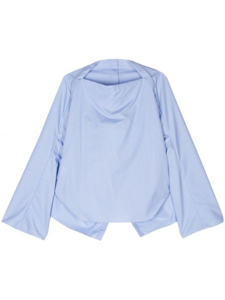 Bluzka asymetryczna Litkovskaya niebieska