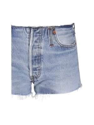 Niebieskie szorty jeansowe Re/done