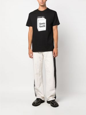 T-shirt aus baumwoll mit print Pleasures schwarz