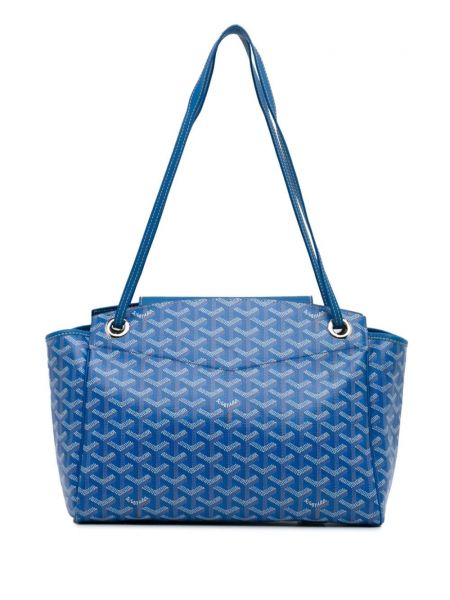 Чанта за ръка Goyard Pre-owned синьо