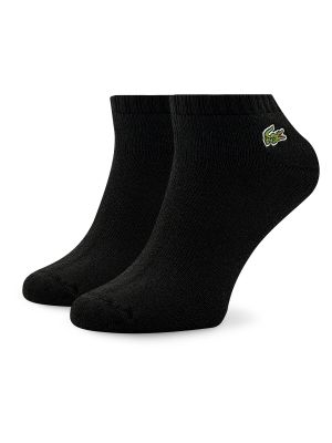 Nízké ponožky Lacoste černé