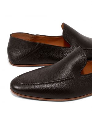 Nahast loafer-kingad Magnanni pruun