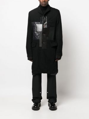 Woll mantel Junya Watanabe Man schwarz