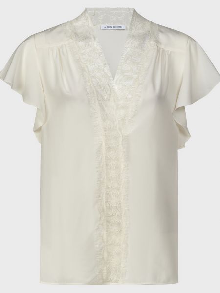 Блуза Alberta Ferretti біла