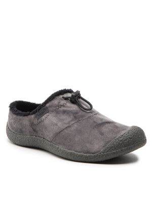 Velours chaussons Keen gris