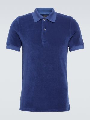 Pamut pólóing Tom Ford kék