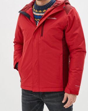 Утепленная куртка Columbia, красная