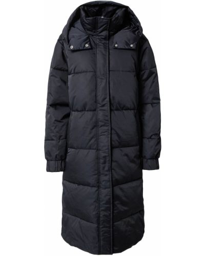 Зимно палто Abercrombie & Fitch черно