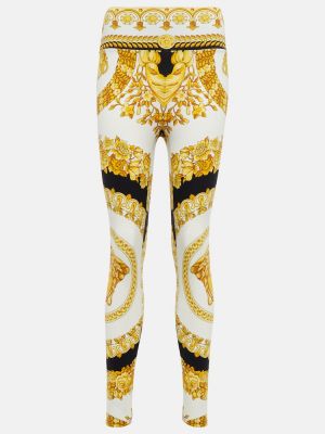 Sportovní kalhoty s vysokým pasem Versace