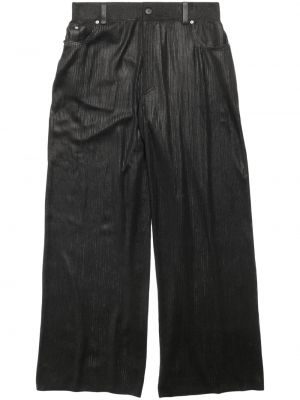 Pantaloni a vita alta Balenciaga nero
