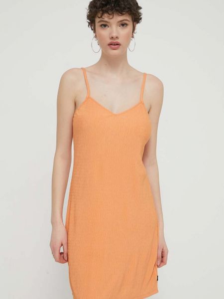Sukienka mini Vans pomarańczowa