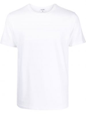 Bavlnené tričko Filippa K biela
